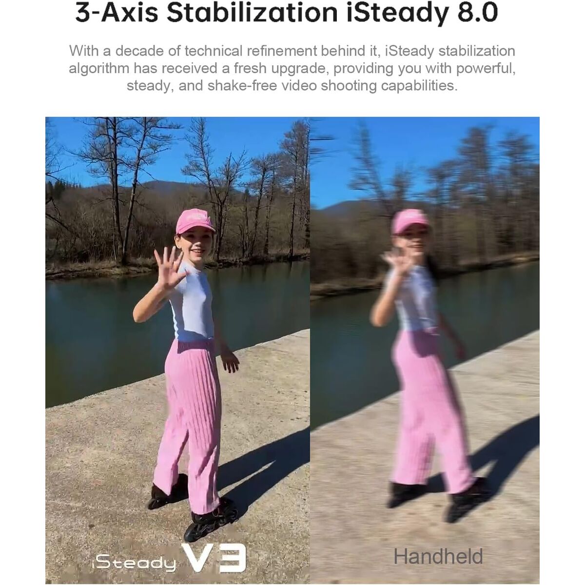 Stabilizator de Cameră pentru Smartphone Hohem HPG-V3 BLK