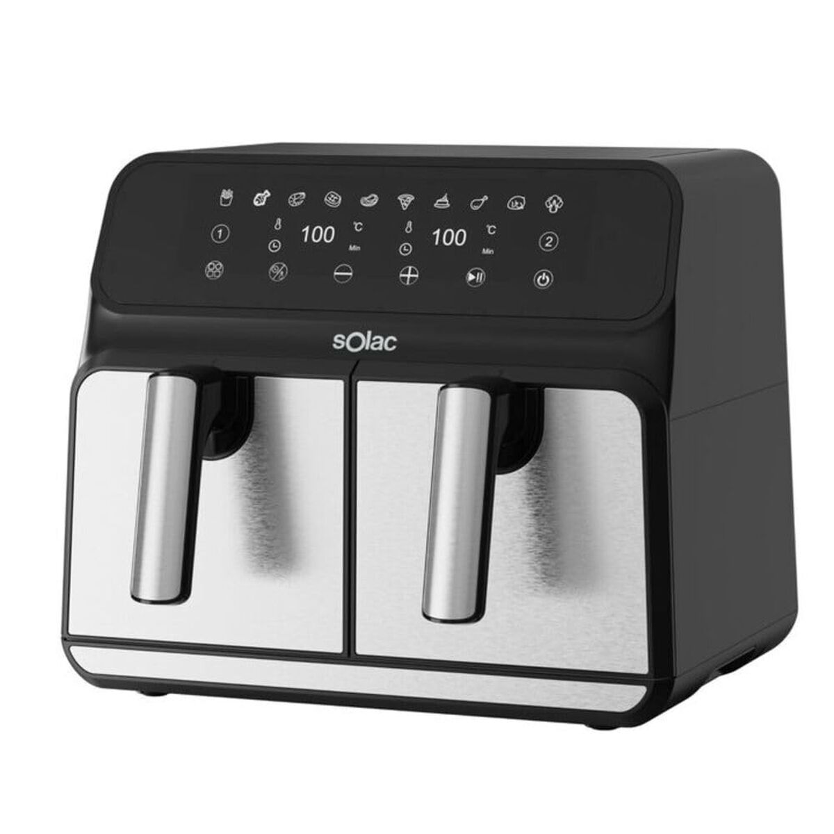 Friteuză cu Aer Solac FA1520 Negru 1700 W 8 L