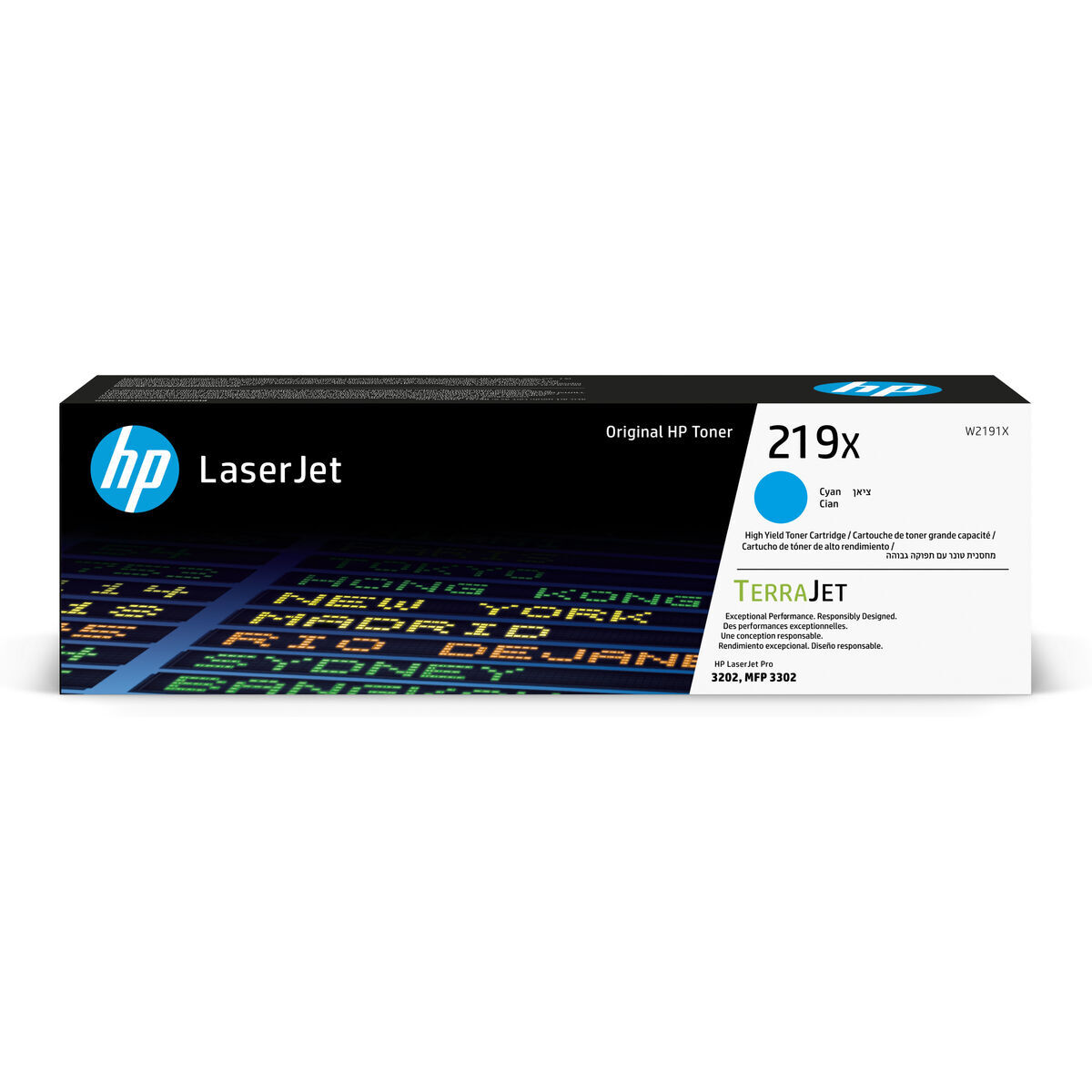 Toner Original HP W2191X Cyan
