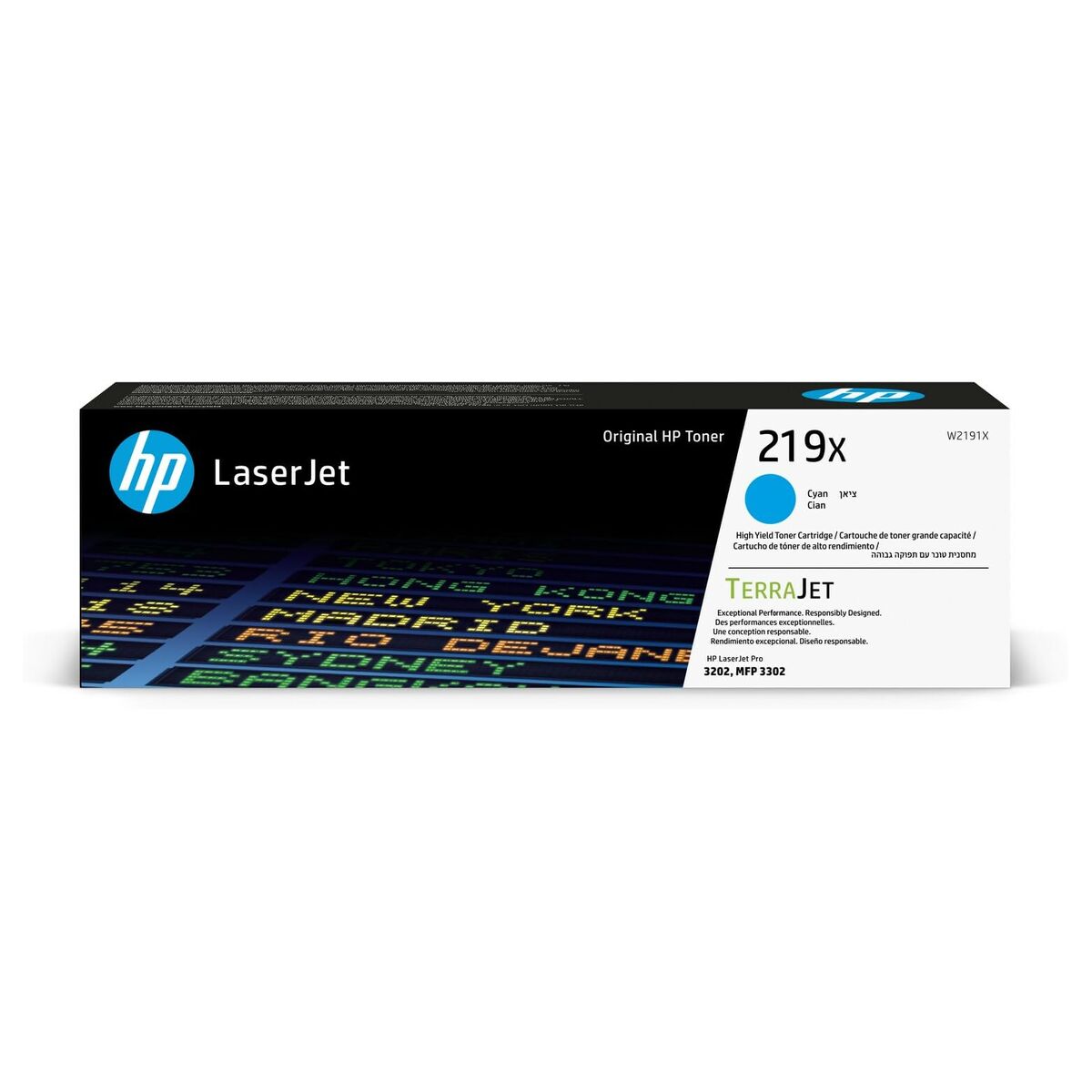 Toner Original HP W2191X Cyan
