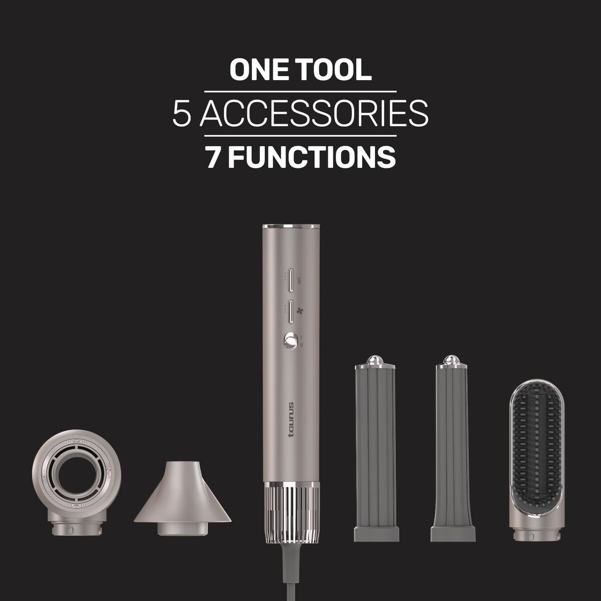 Perie Ondulatoare Taurus AIRWAVE DIGITAL PRO 1200 W