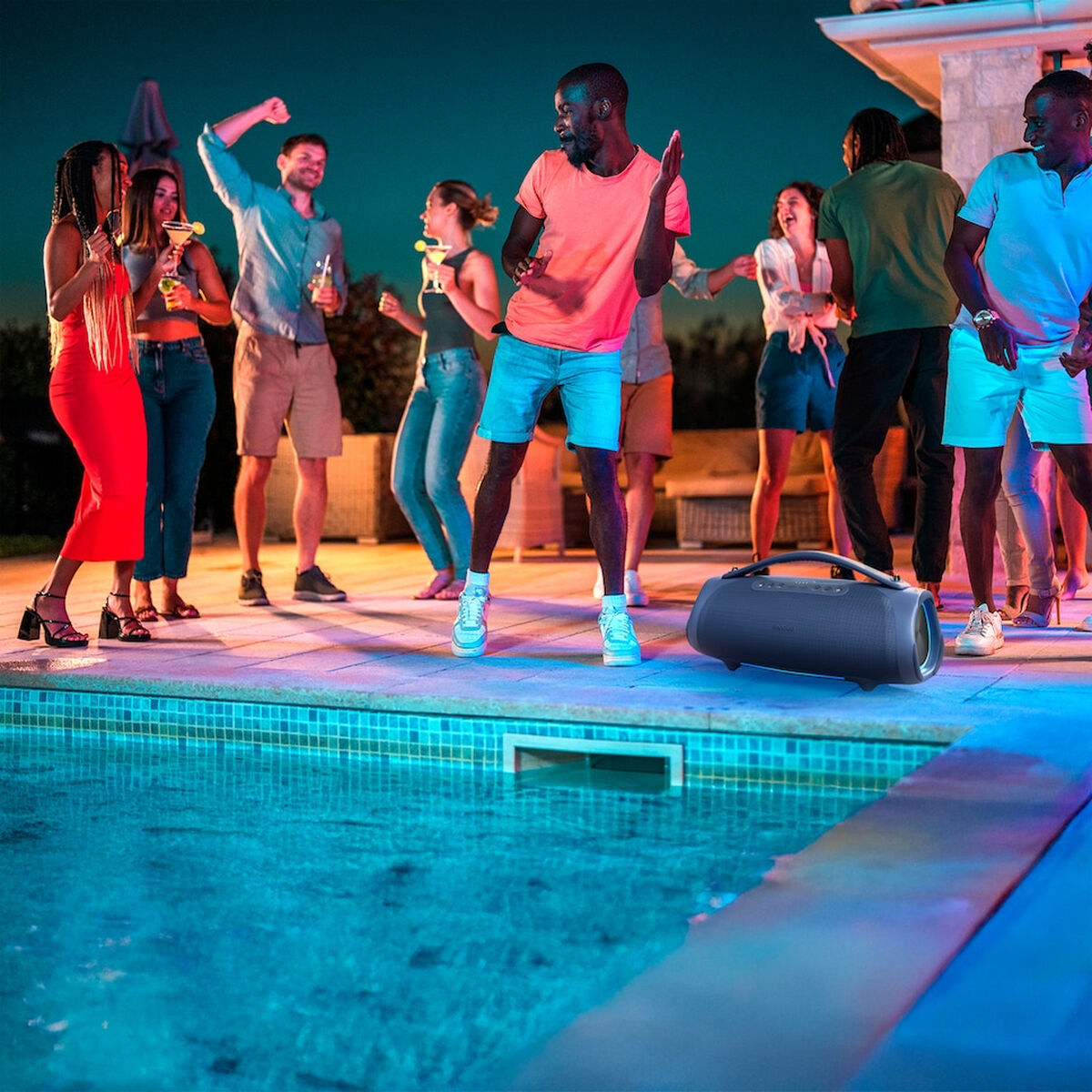 Difuzor Bluetooth Portabil Medion 50077082 Albastru 100 W 4 W