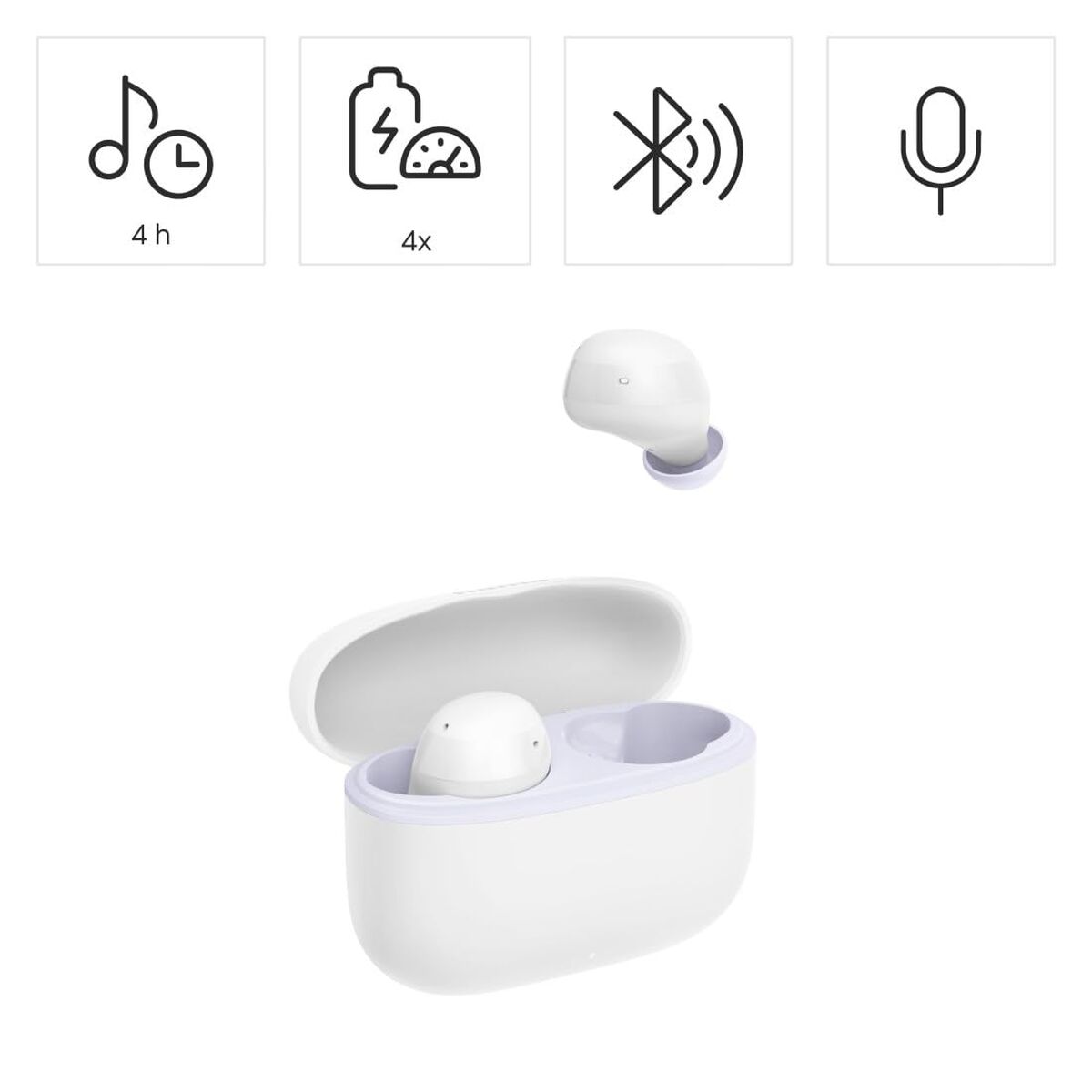 Căști Hama 00221759 Alb