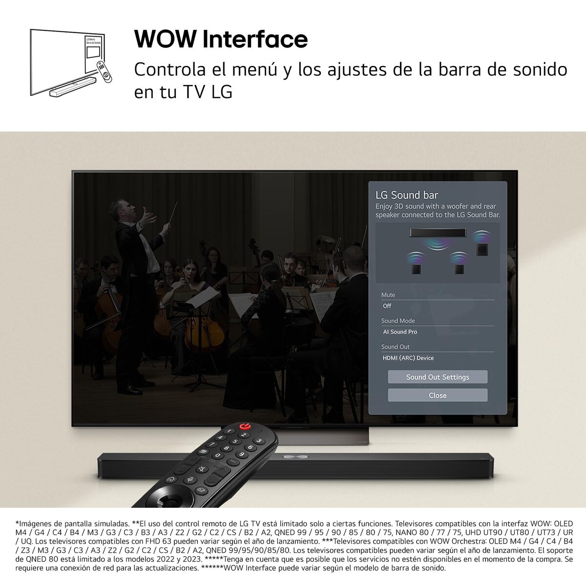 Bară de Sunet LG DS60T Negru 340 W