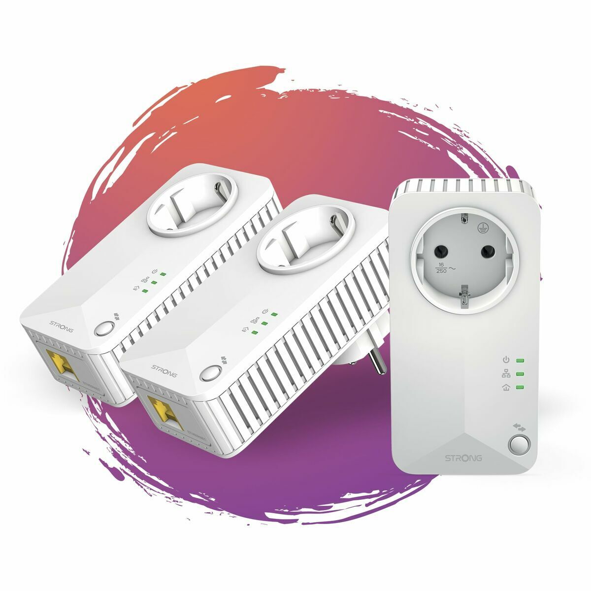 Adaptor PLC STRONG POWERLINE 600 TRIPLE PACK