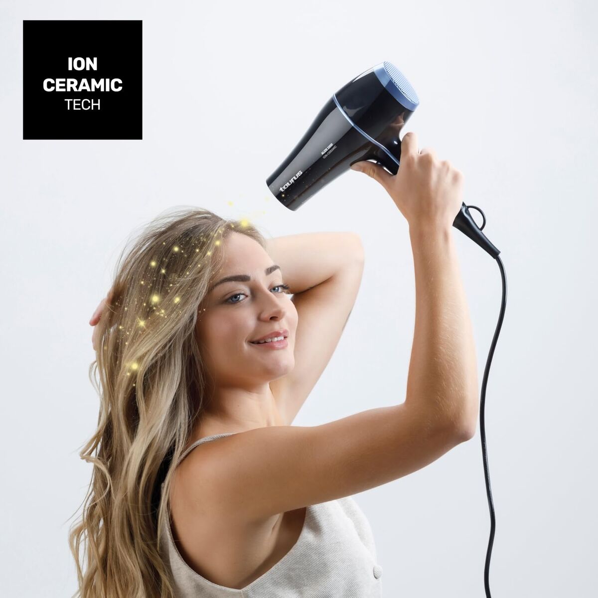Uscător de Păr Taurus 900120 Negru 2200 W