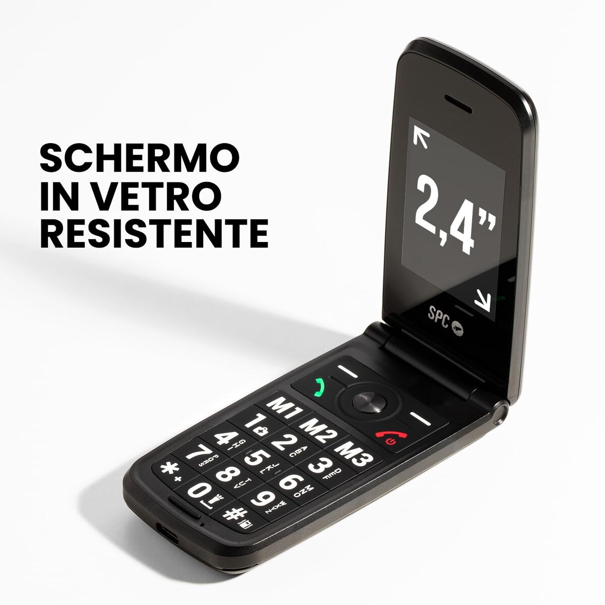 Telefon Mobil pentru Persoane Vârstnice SPC 2342A Albastru 128 GB 2.4"