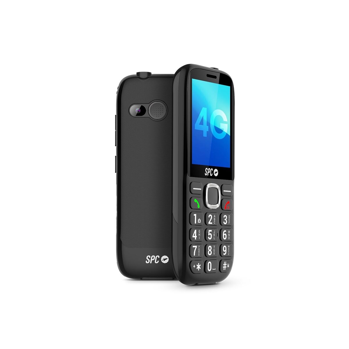 Telefon Mobil pentru Persoane Vârstnice SPC 2344N Negru 64 GB 2.4"