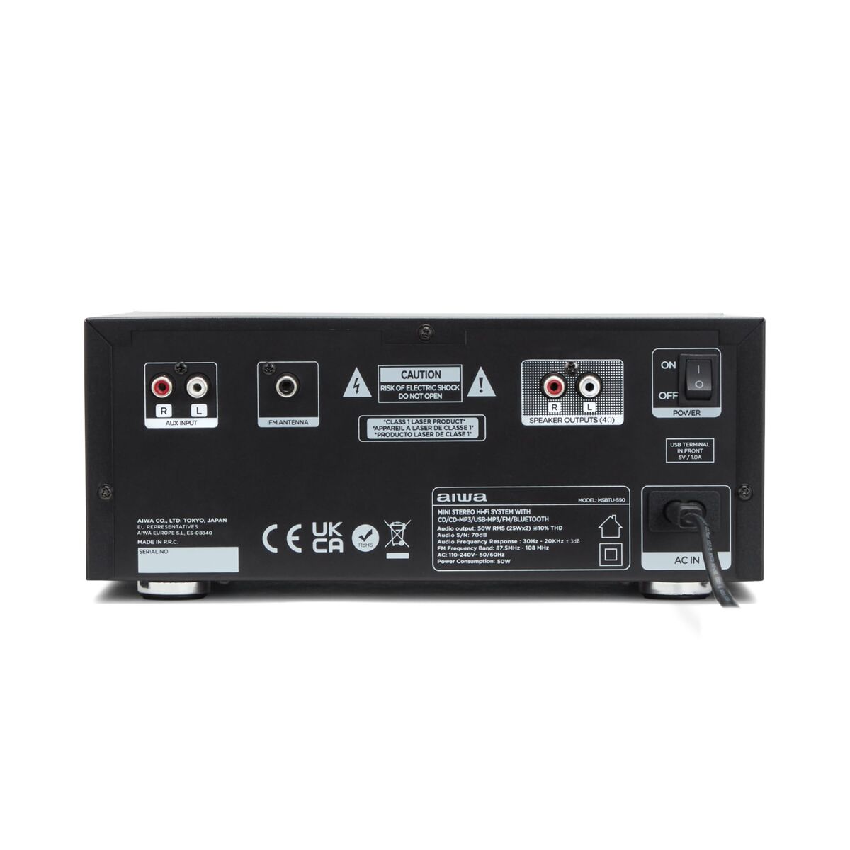 Micro-Stereo Aiwa MSBTU550    50W