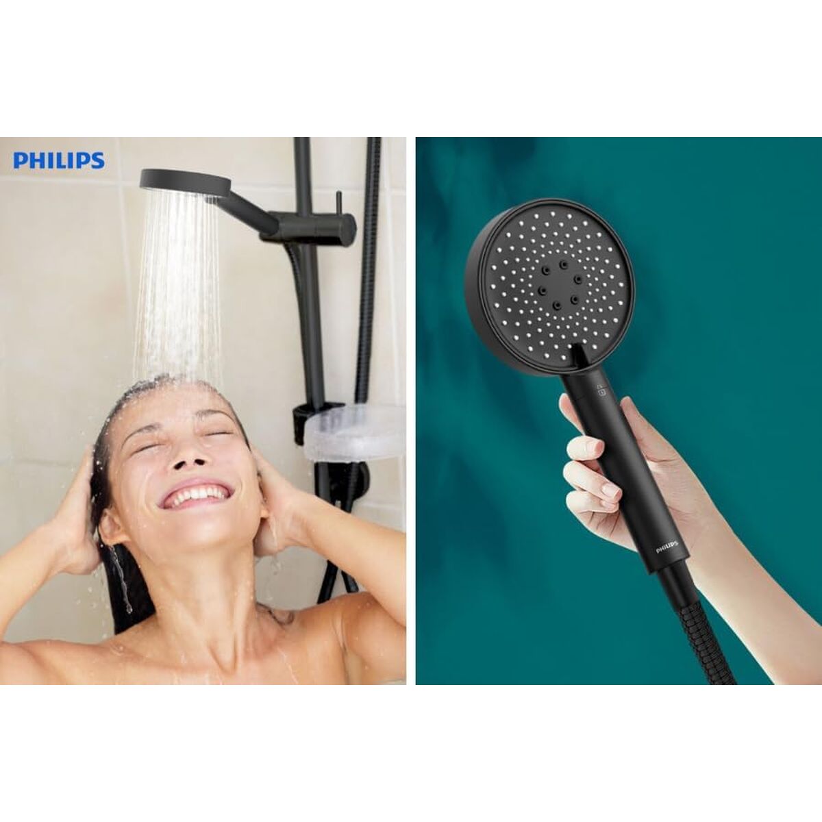 Atominis buteliukas Philips Negru Plastic