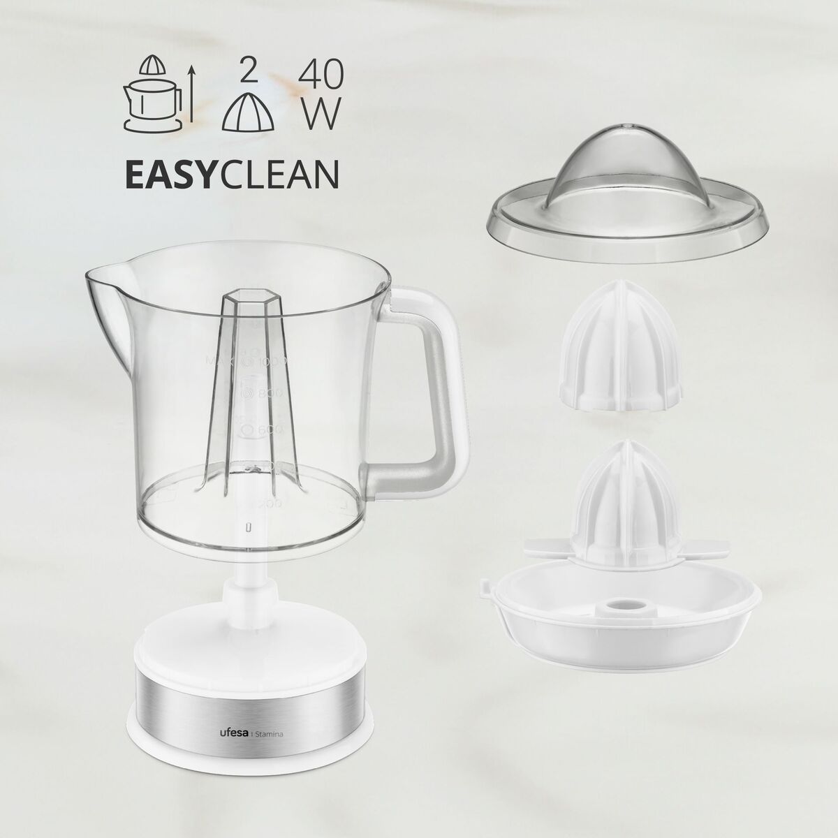 Storcător Electric UFESA 71206113 40 W 1 L