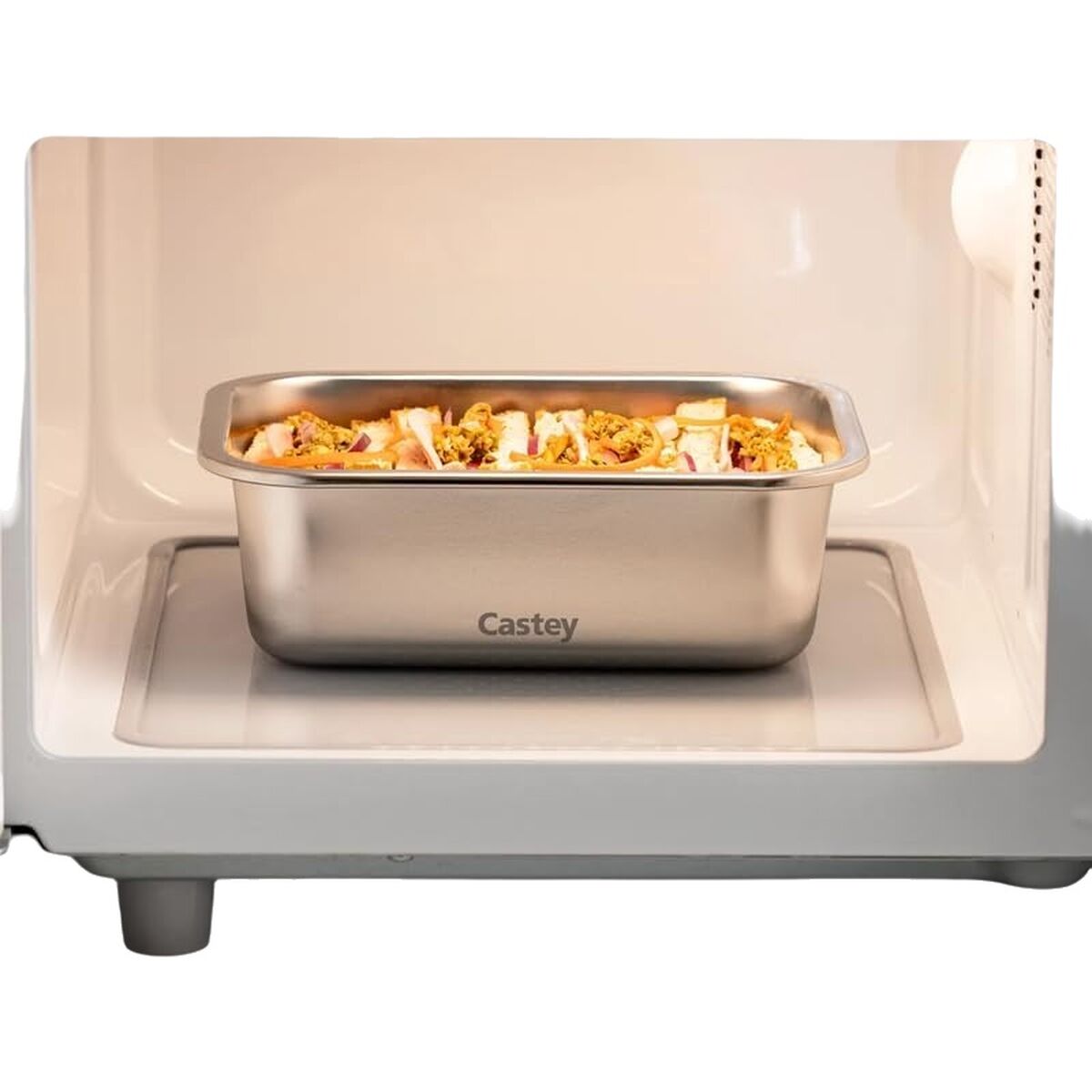 Cutie pentru Prânz Castey C-A1780 Argintiu Oțel inoxidabil 1,8 L