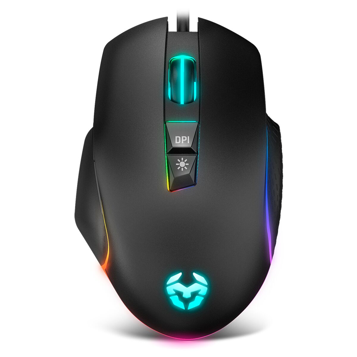 Mouse Gaming cu LED Krom NXKROMKEOS Negru 6400 dpi