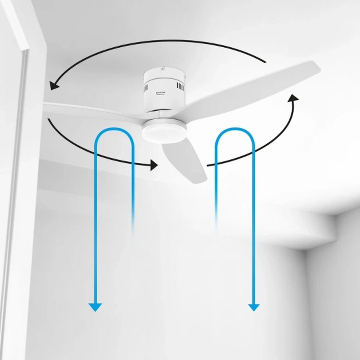 Ventilator de Tavan Taurus POLAR3B PURE Alb 30 W Ø 132 cm