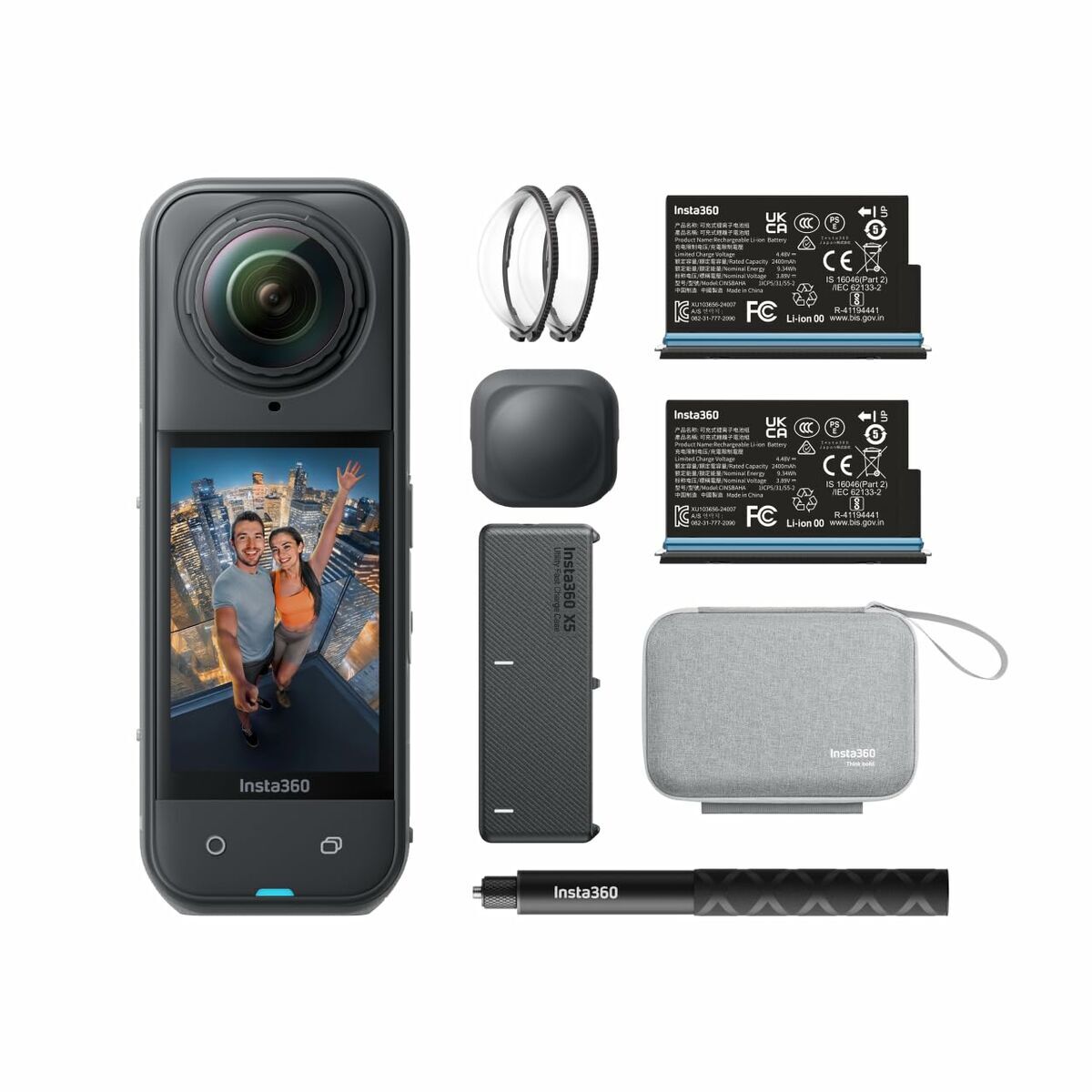 Cameră Sportivă Insta360 CINSAAHA(X504) Negru