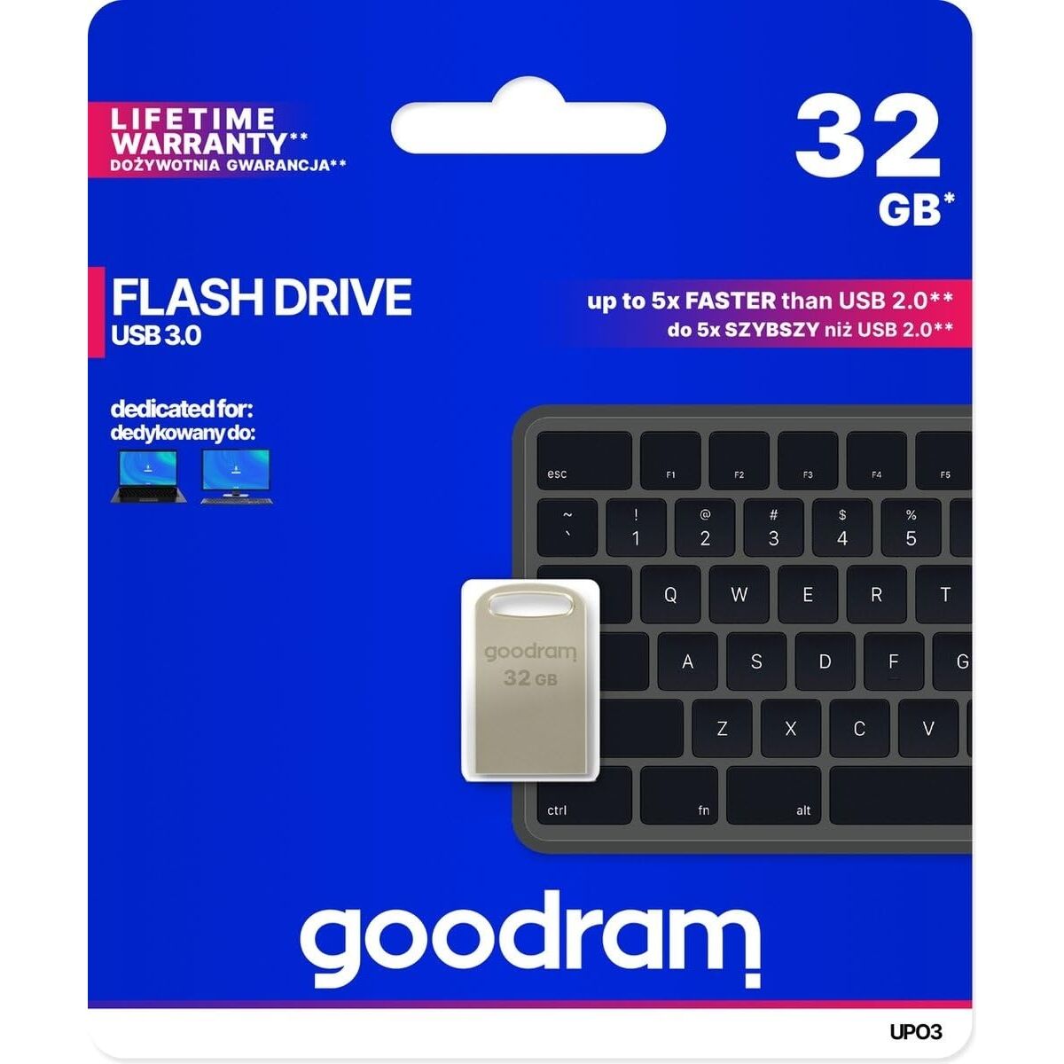 Memorie USB GoodRam UPO3 Gri 32 GB
