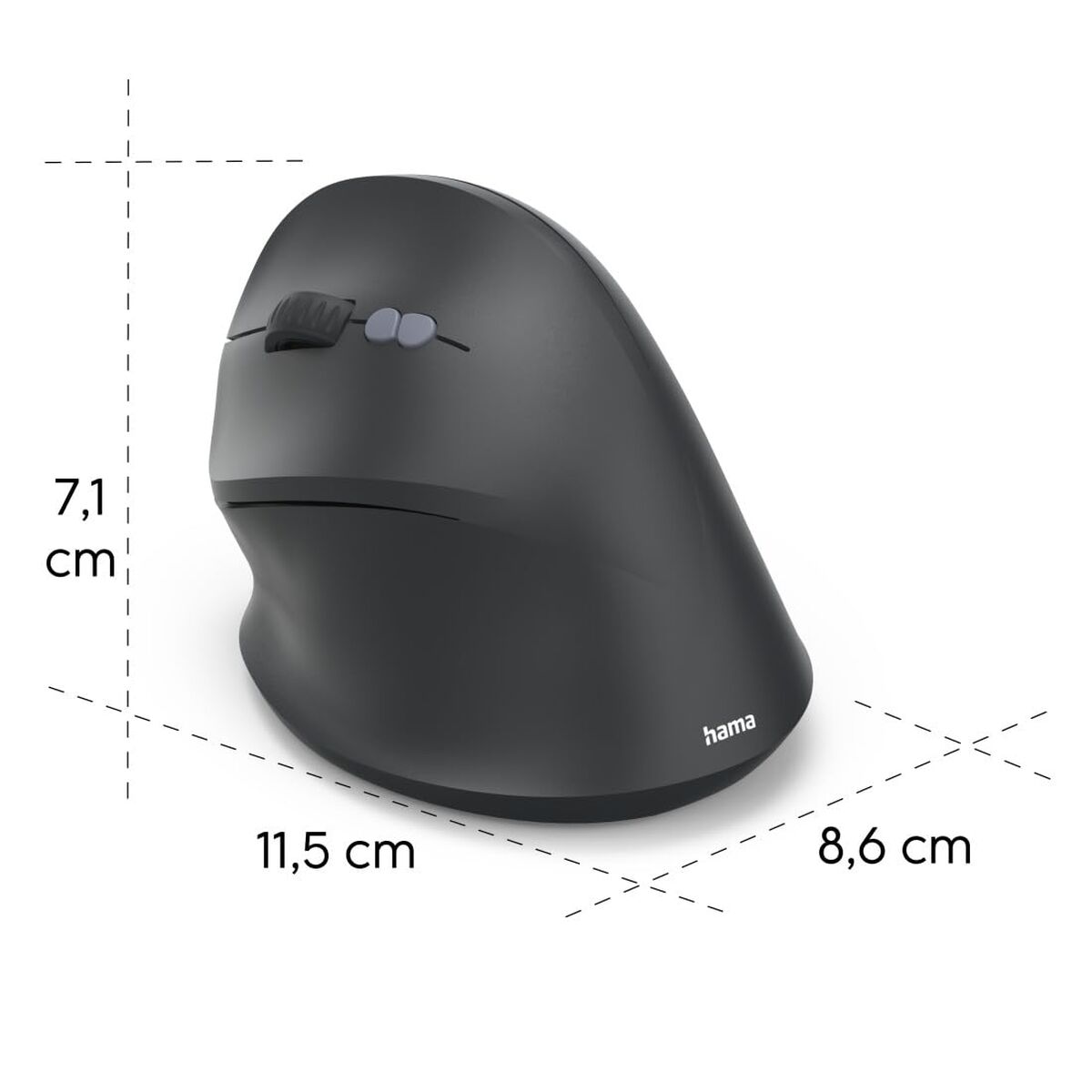Mouse Hama 00173089 Negru 18000 dpi 1800 dpi