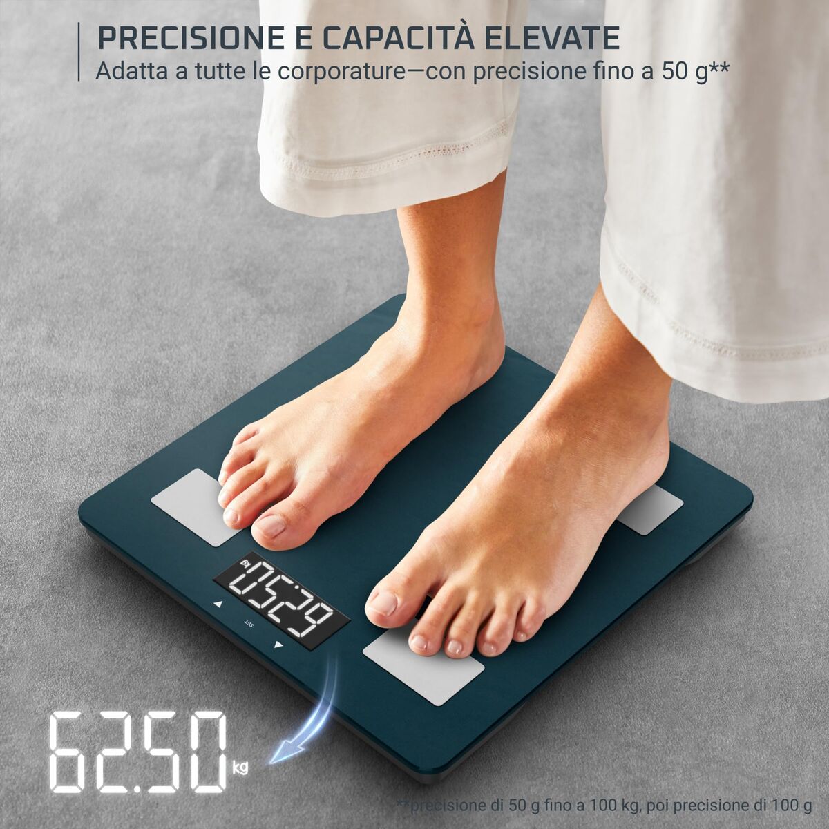 Cântar Digital de Baie Rowenta BR2600 Albastru 180 kg