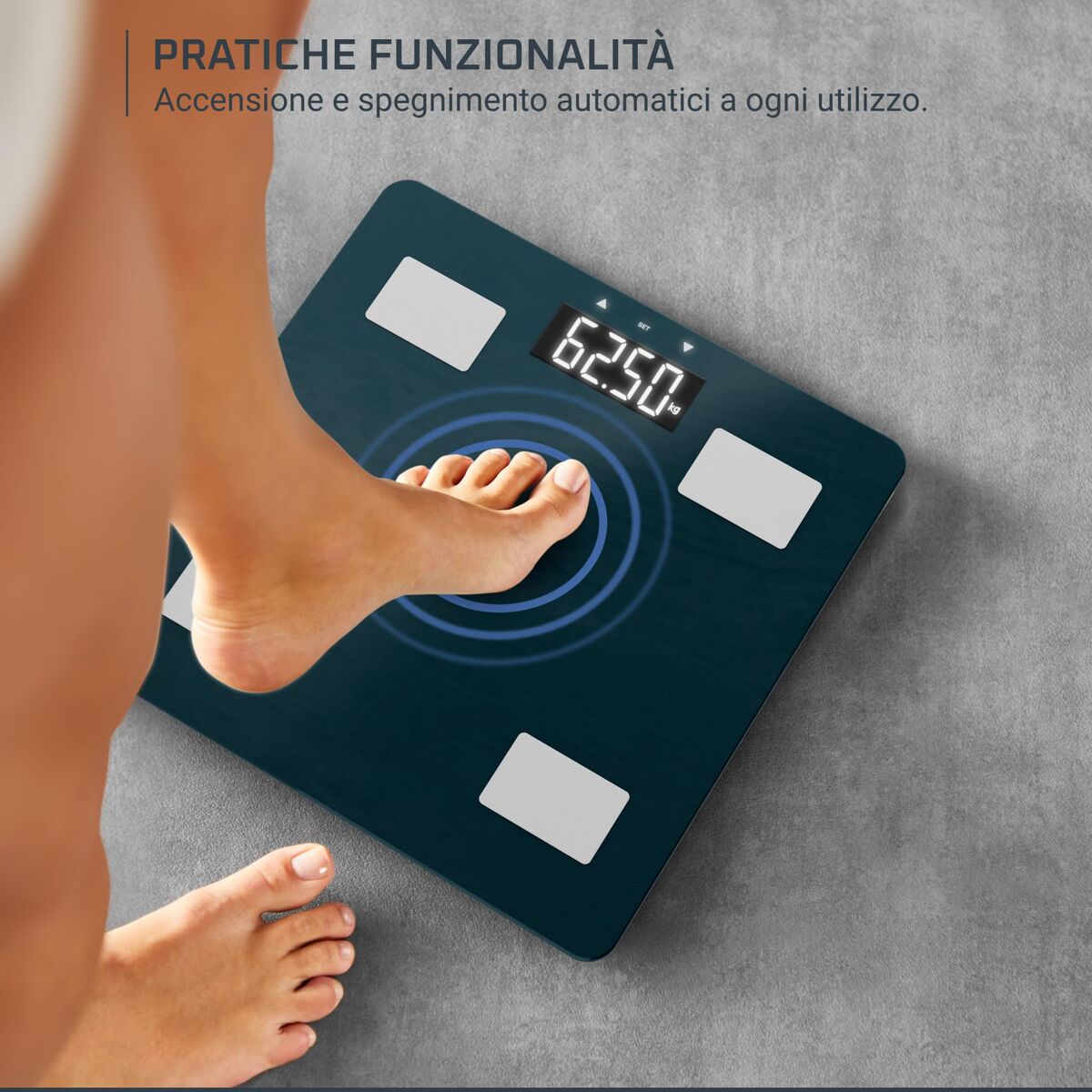 Cântar Digital de Baie Rowenta BR2600 Albastru 180 kg