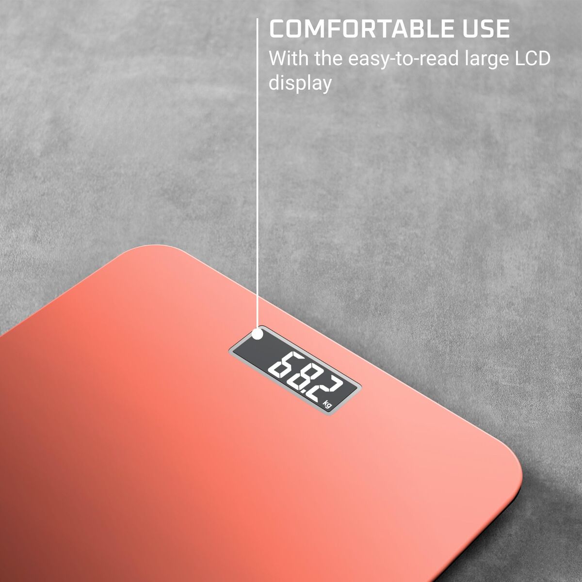 Cântar Digital de Baie Rowenta BS1803 Coral 160 kg