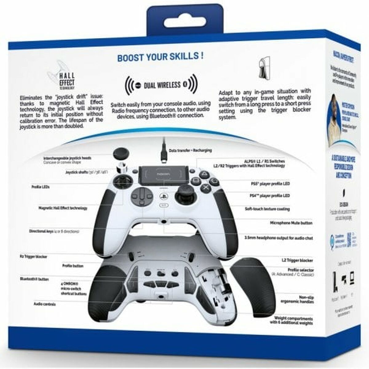 Telecomandă Jocuri Gaming Nacon Revolution 5 Pro Alb