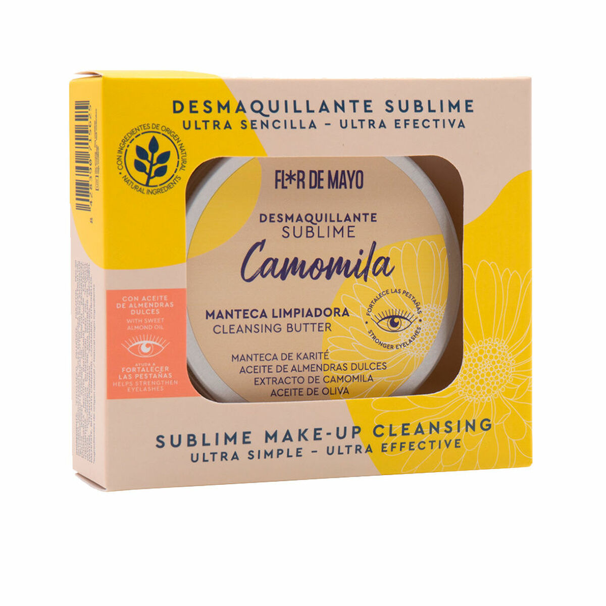Demachiant Față Flor de Mayo Sublime Camomila 80 g Produs de curățare Mușețel