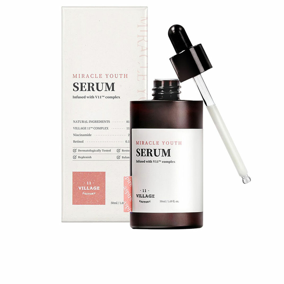 Serum de Față Village 11 Factory Miracle Youth 50 ml