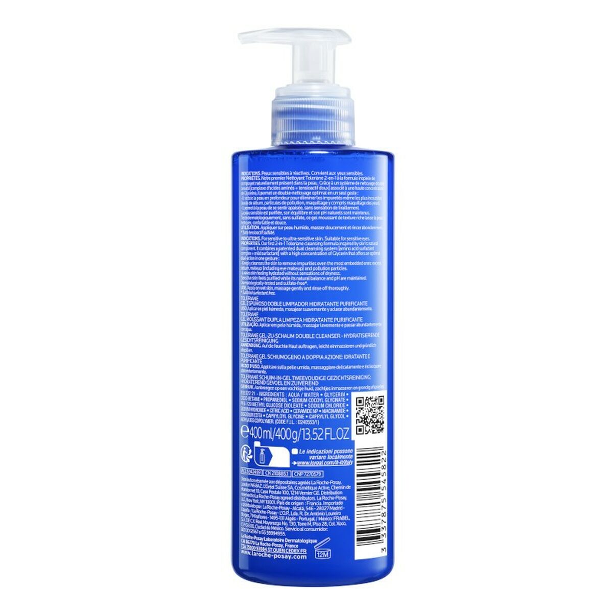 Gel de Curățare pentru Față La Roche Posay Toleriane 400 ml