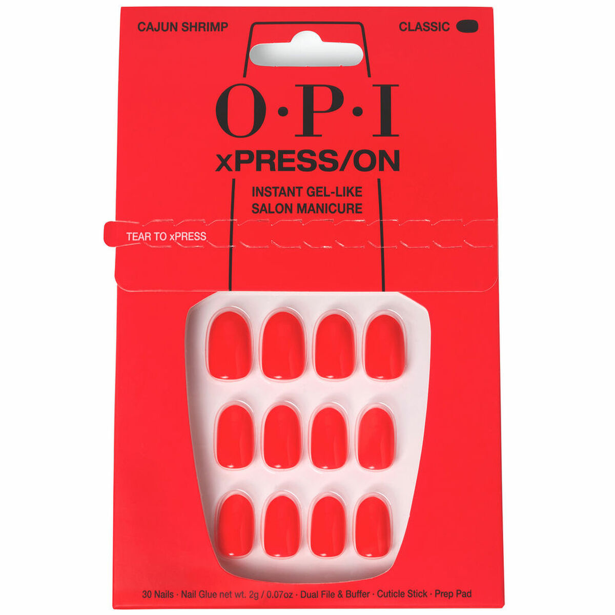 Unghii false Opi #Cajun Shrimp Cajun Shrimp 30 Piese
