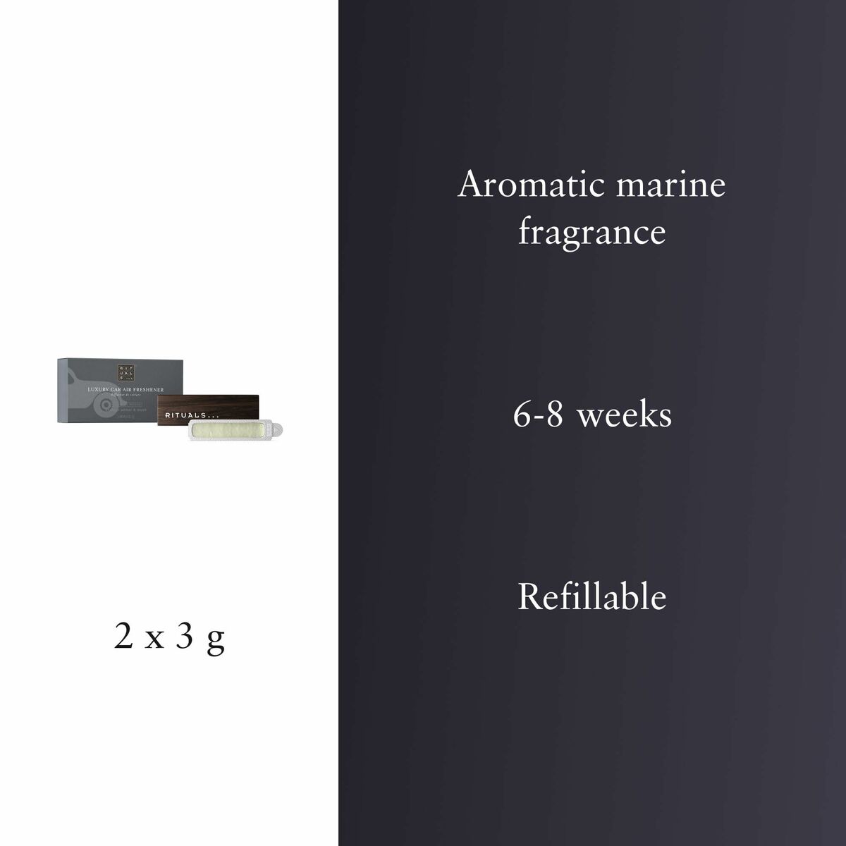 Odorizant pentru Mașină Rituals HOMME 3 g