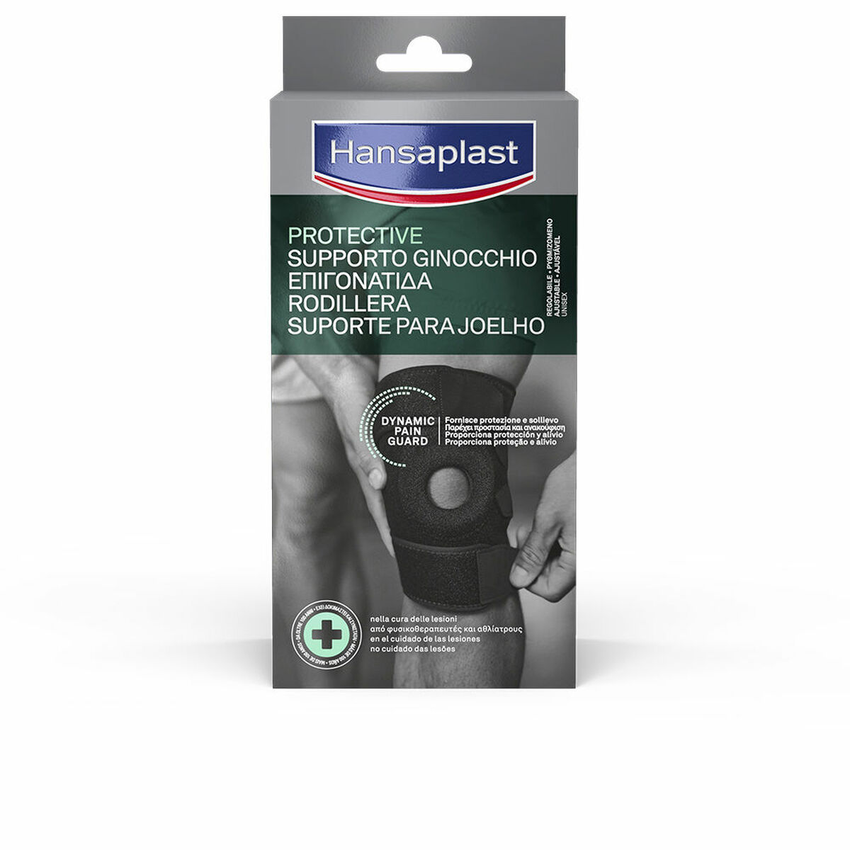 Apărătoare pentru Genunchi Hansaplast Dynamic Pain Guard Negru