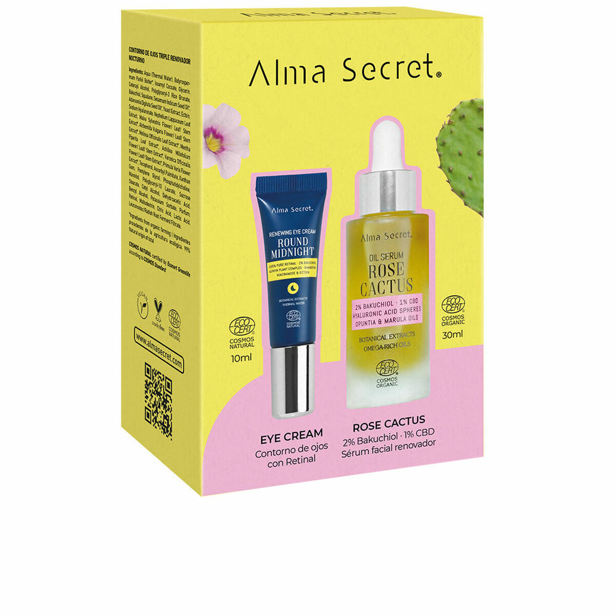 Set de Frumusețe Alma Secret FACIAL ALMA SECRET 10 ml 30 ml 2 Piese