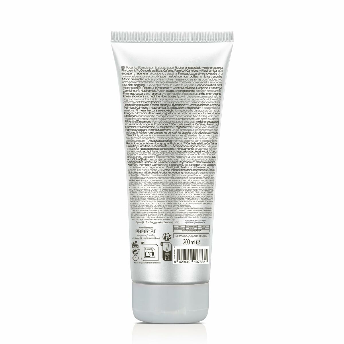 Cremă de Corp pentru Fermitate Elifexir DERMO 200 ml