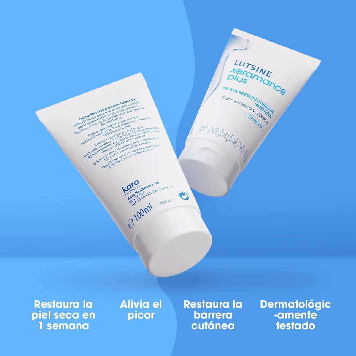 Cremă de Corp Lutsine E45 XERAMANCE PLUS 100 ml 2 Unități