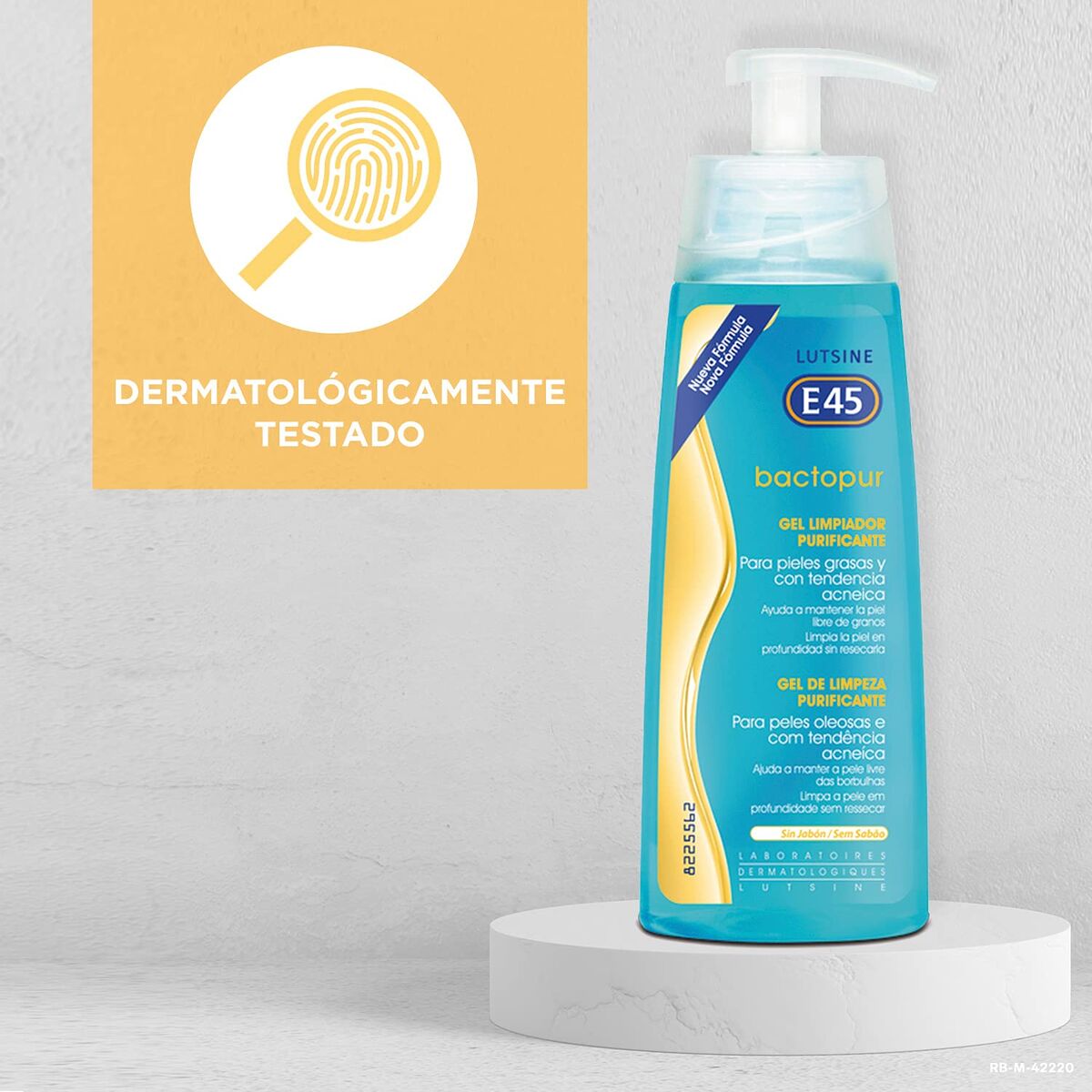Gel de Curățare pentru Față Lutsine BACTOPUR 200 ml Purifiantă