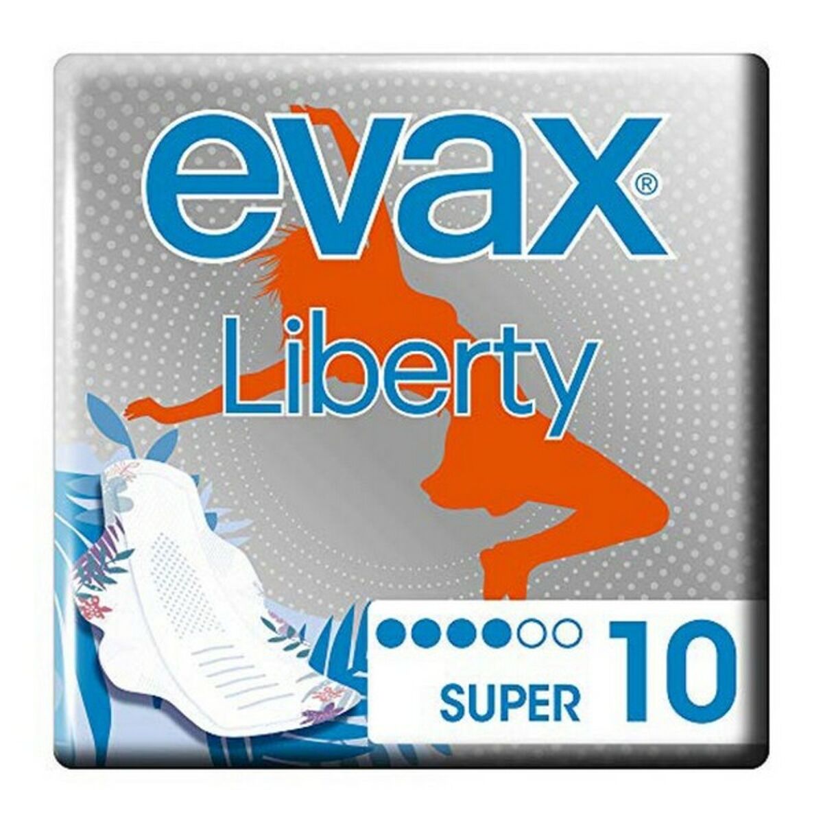 Absorbante Super cu Aripioare Evax Liberty 10 Unități