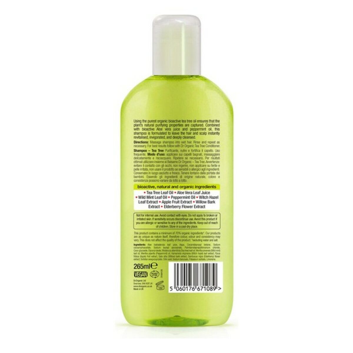 Șampon Purifiant Dr.Organic DR00150 265 ml