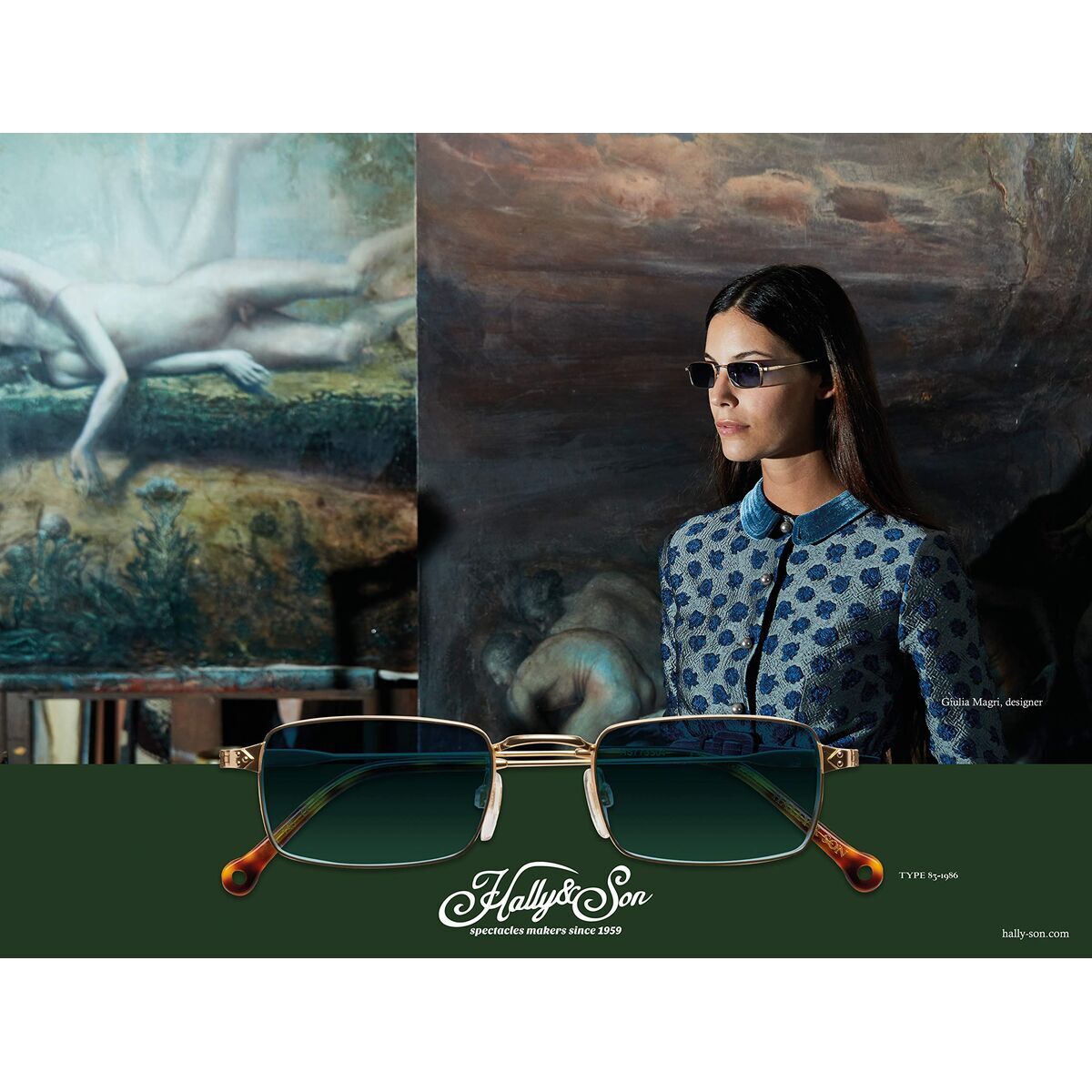 Ochelari de Soare Unisex Hally & Son HS004S02