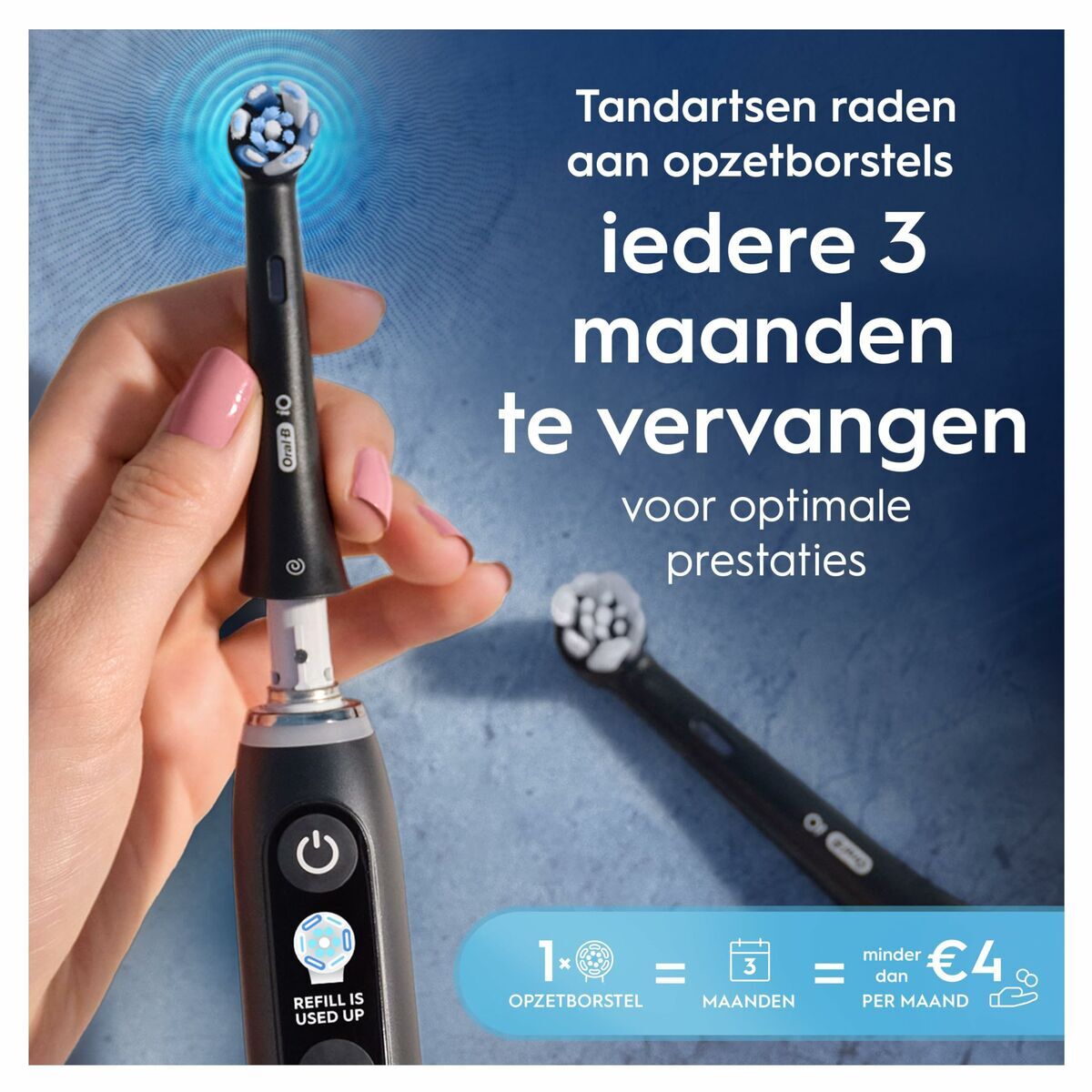 Cap de Schimb Oral-B iO Ultimate Clean Negru