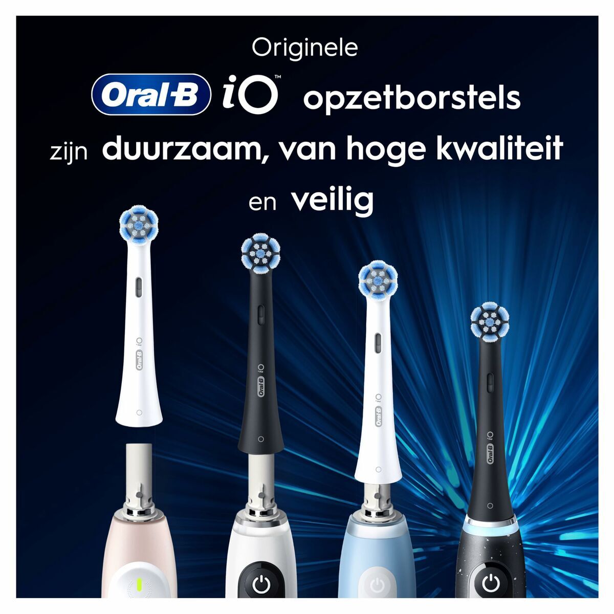 Cap de Schimb Oral-B iO Ultimate Clean Negru