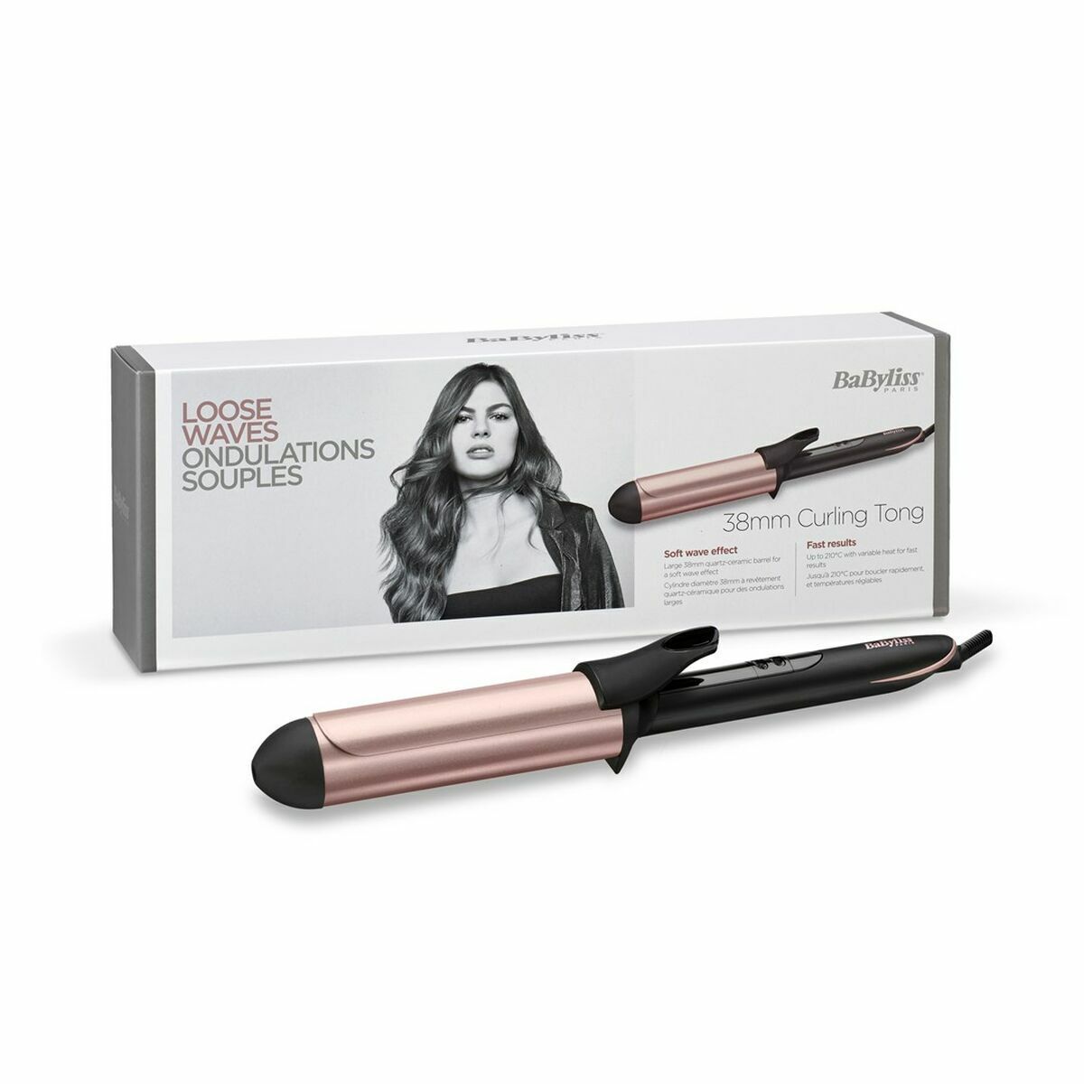 Cremă de Coafat Babyliss 38 mm Curling Tong