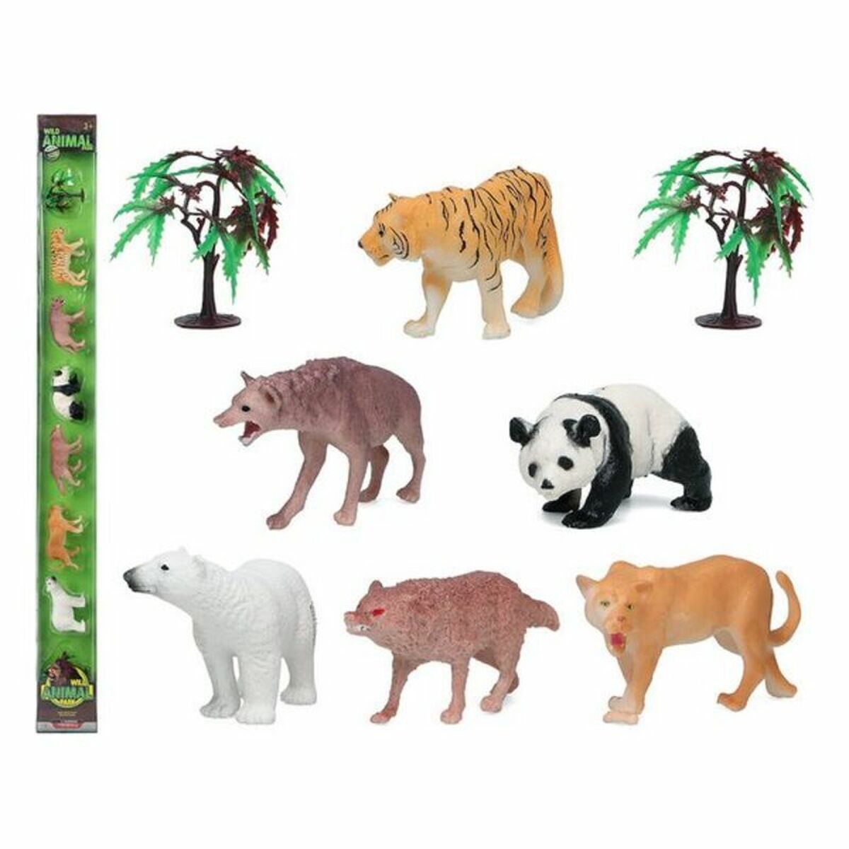 Set de Animale Sălbatice 110210 (8 pcs)