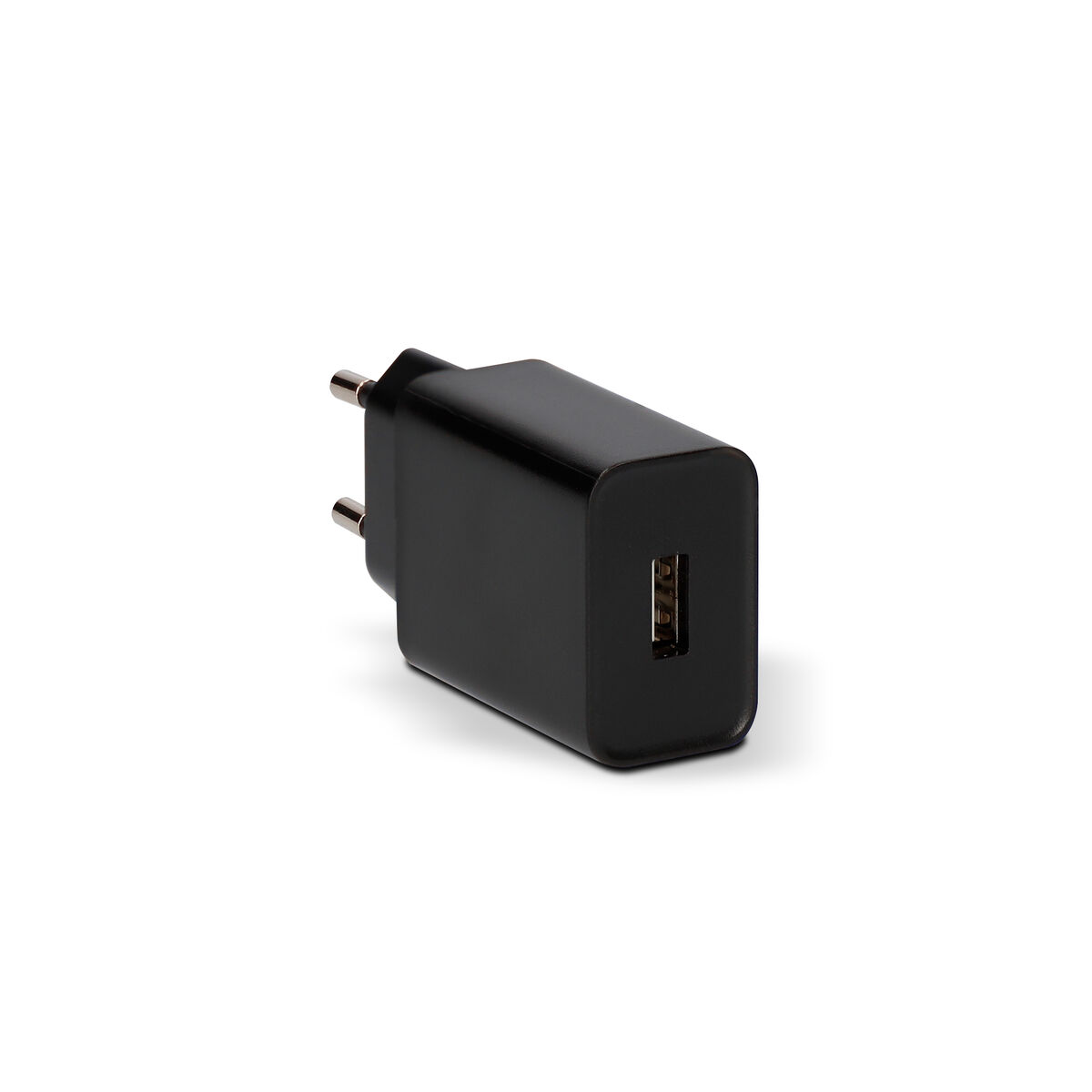 Încărcător de Perete + Cablu USB A la USB C KSIX USB Negru