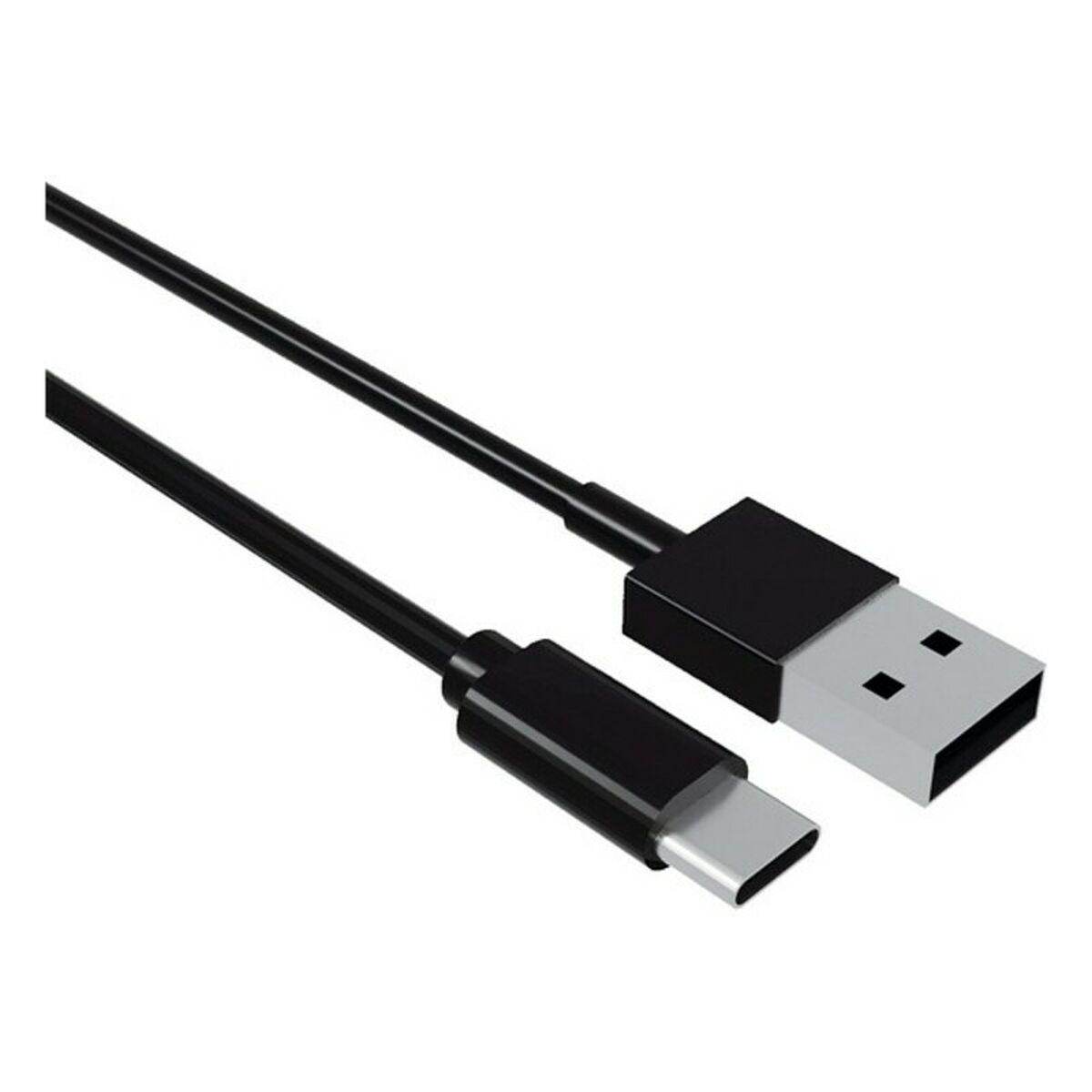 Cablu USB A la USB C Contact (1 m) Negru