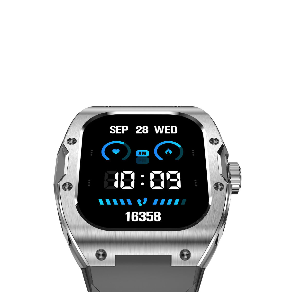 Smartwatch KSIX Hero Negru 1,95" 45 mm