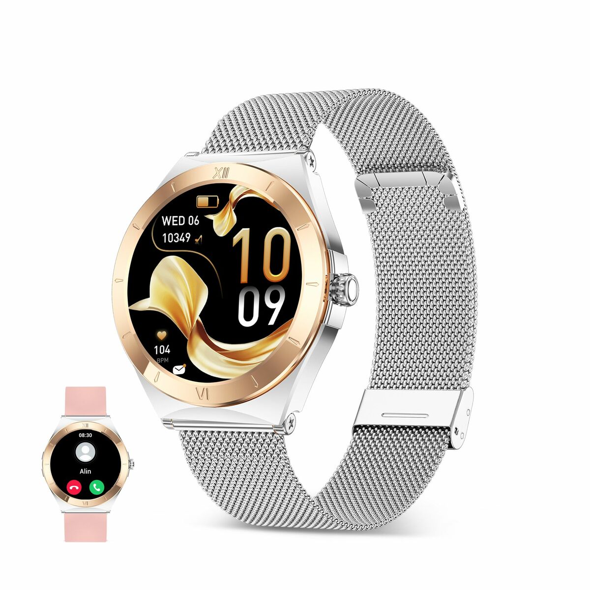 Smartwatch KSIX Lya Argintiu 1,19"