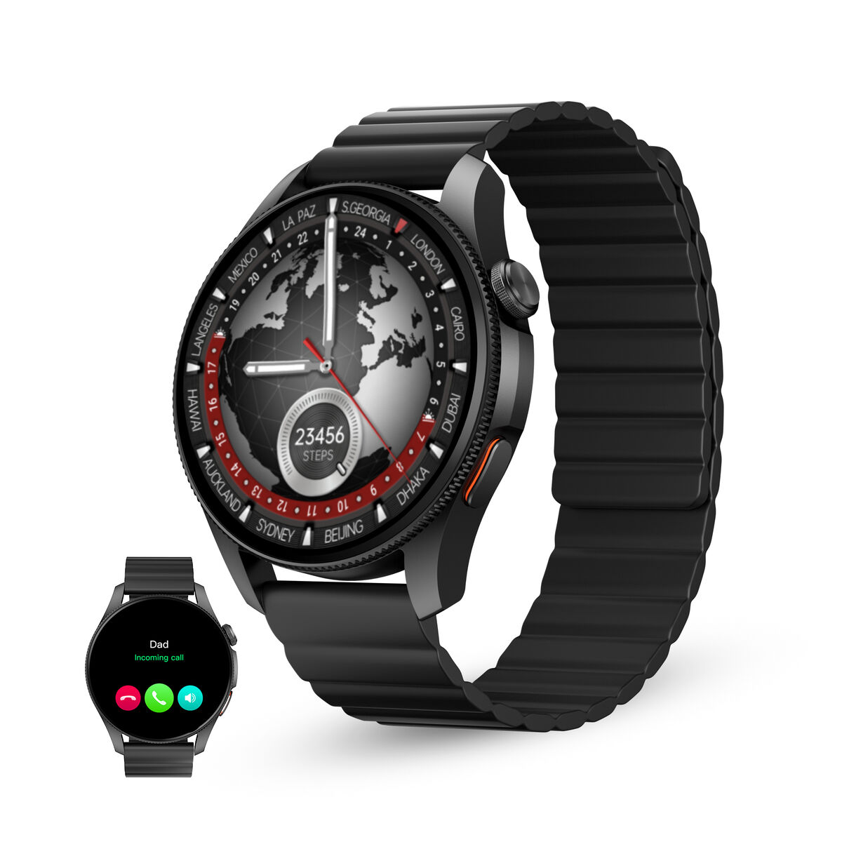 Smartwatch KSIX KSIX Horizon Negru 1,43" 46 mm