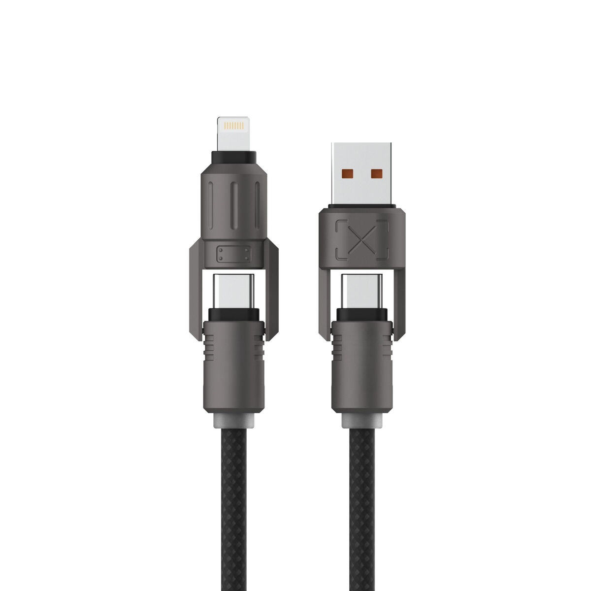 Cablu USB KSIX Negru 1 m