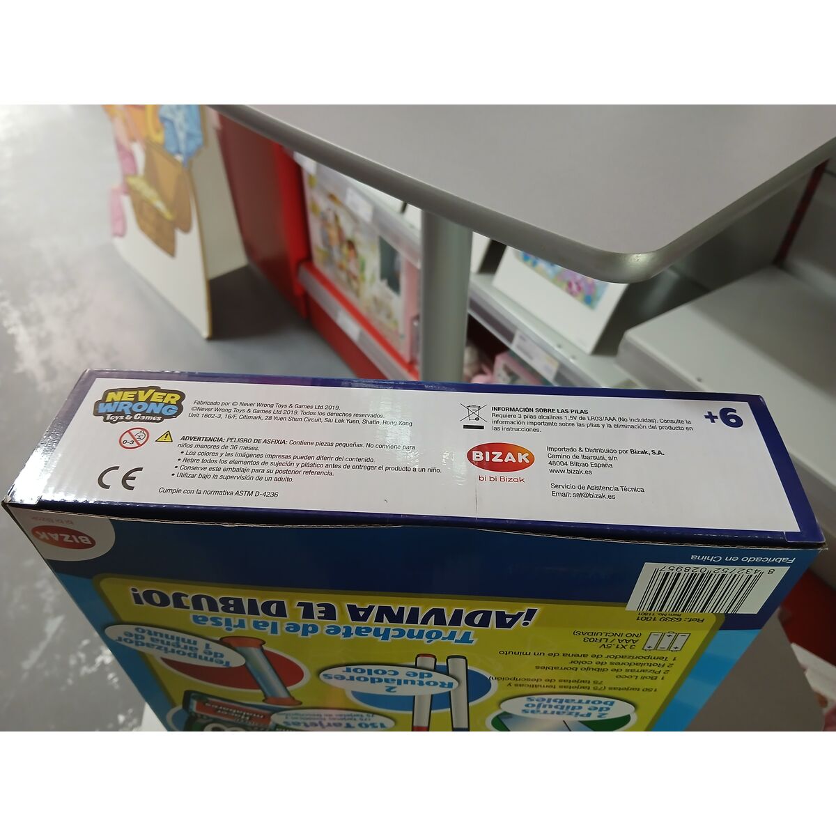 Joc de Masă Boli Loco Bizak 63391801 ES