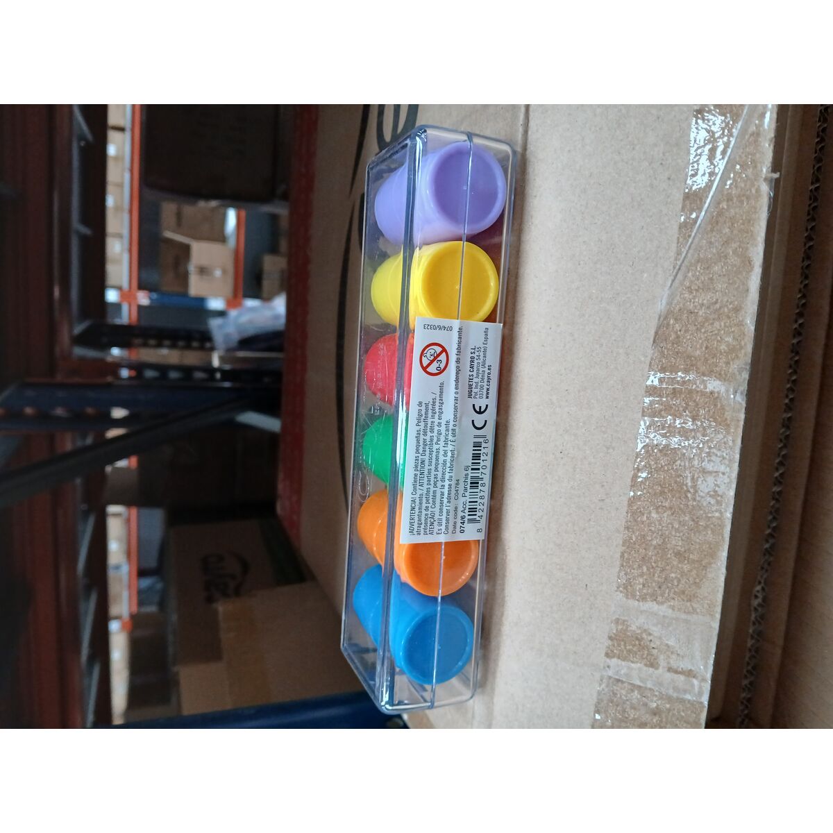 Pahare cu Jetoane de Parchís Cayro 074/6